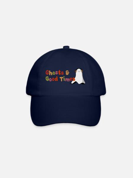 Ghosts & Good Times - Baseballkappe - Blau/Blau