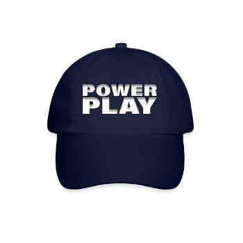 POWER PLAY - Baseballkappe - Blau/Blau - Vorne