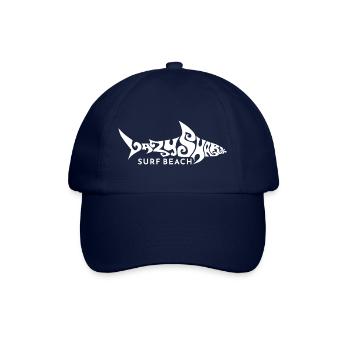 Hai Lazy Shark surf beach sixties Strand maritim - Baseballkappe - Blau/Blau - Vorne