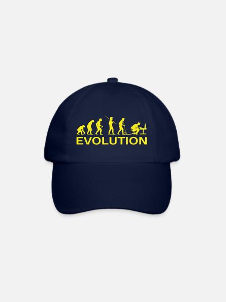 Gaming Evolution PC Gelb - Baseballkappe - Blau/Blau