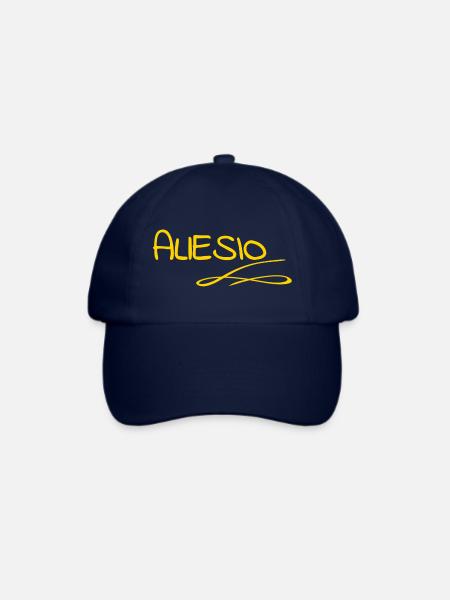 Name Allesio - Baseballkappe - Blau/Blau