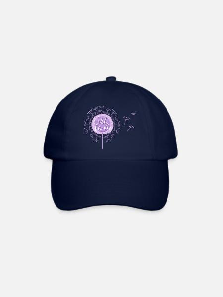 Cest la vie - Baseballkappe - Blau/Blau