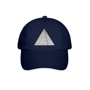 Pyramide - Baseballkappe - Blau/Blau - Vorne