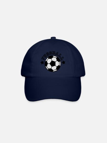 Fußball - Baseballkappe - Blau/Blau