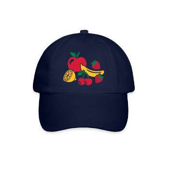 Obst - Baseballkappe - Blau/Blau - Vorne