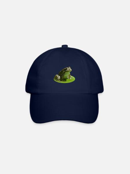 Frosch - Baseballkappe - Blau/Blau