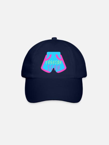 Fashion - Baseballkappe - Blau/Blau