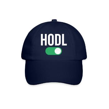 Hodl On - Baseballkappe - Blau/Blau - Vorne