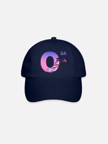 Osaka - Baseballkappe - Blau/Blau