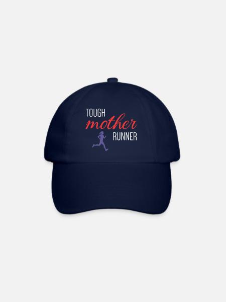 Tough Mother Runner - Baseballkappe - Blau/Blau