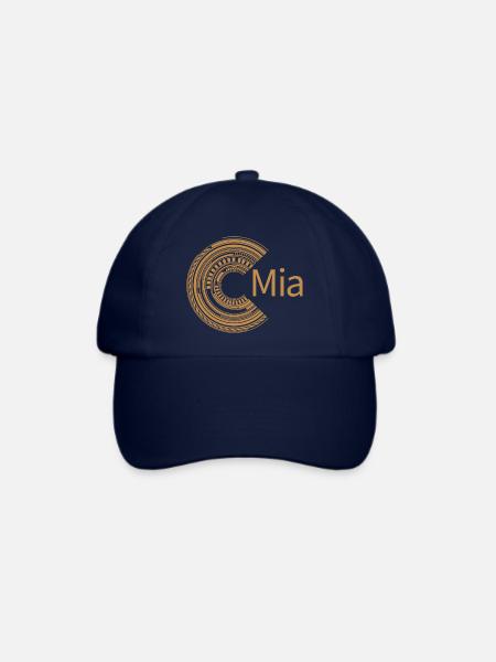 Für Mia - Baseballkappe - Blau/Blau