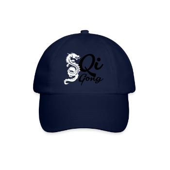 Qigong drache - Baseballkappe - Blau/Blau - Vorne