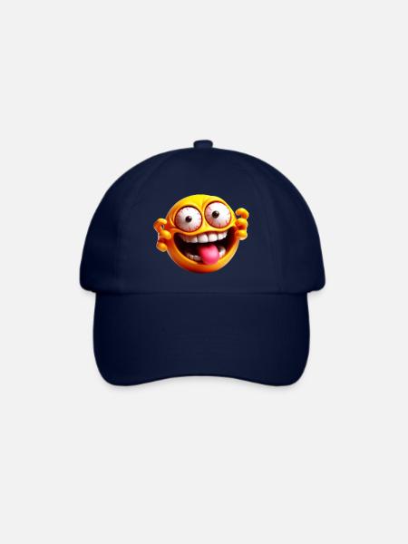 Mentally Unbalanced grimace XXXVI - Baseballkappe - Blau/Blau