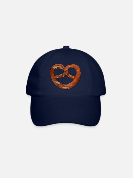 Brezel Bretzel Lauge Bayer Bretzl Pretzel Bretzeli - Baseballkappe - Blau/Blau