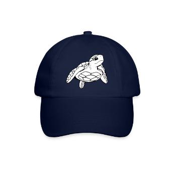 Schildkröten Schildkröten - Baseballkappe - Blau/Blau - Vorne