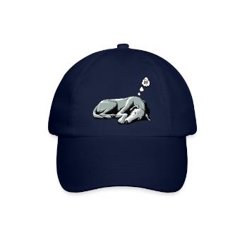 Irischer Wolfshund Wolfshundbesitzer Wolfshundfan - Baseballkappe - Blau/Blau - Vorne