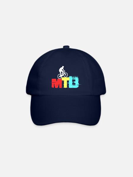 MTB - Baseballkappe - Blau/Blau
