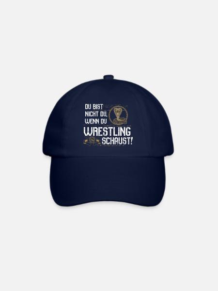 Wrestling schauen - Baseballkappe - Blau/Blau