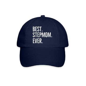 Beste Stiefmutter aller Zeiten - Baseballkappe - Blau/Blau - Vorne