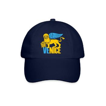 Wappen von Venedig - Baseballkappe - Blau/Blau - Vorne