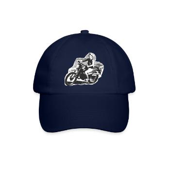 TOMZOFF Bikerin - Baseballkappe - Blau/Blau - Vorne
