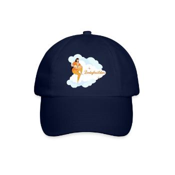 Geschenkidee für Schwangere / Mütter 💗Bodybuilder - Baseballkappe - Blau/Blau - Vorne