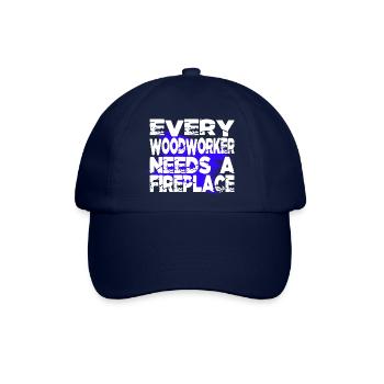 carpenter jokes carpenter quotes tshirts - Baseballkappe - Blau/Blau - Vorne