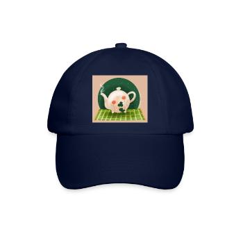 Teekanne - Baseballkappe - Blau/Blau - Vorne