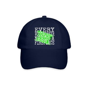 cutter the carpenters sayings - Baseballkappe - Blau/Blau - Vorne