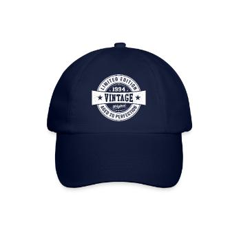 Retro 1994 Geburtstag 1994 Vintage Geschenk 1994 - Baseballkappe - Blau/Blau - Vorne