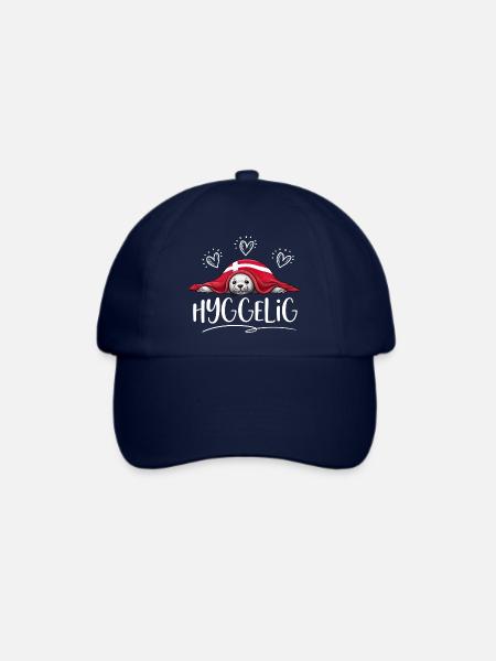 HYGGELIG - Robbe - Dänemark -w - Baseballkappe - Blau/Blau