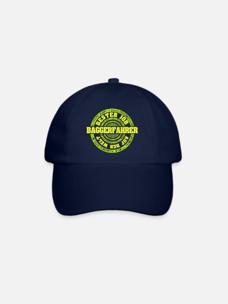 Beruf Baggerfahrer - Baseballkappe - Blau/Blau