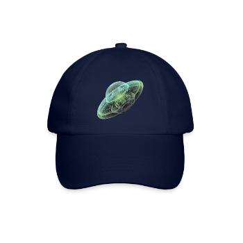 Röntgen Untertasse Ufo Aliens - Baseballkappe - Blau/Blau - Vorne
