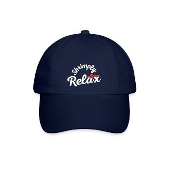 Shrimply Relax - Baseballkappe - Blau/Blau - Vorne