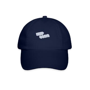 Spruch Motivation keep going Geschenk Illustration - Baseballkappe - Blau/Blau - Vorne