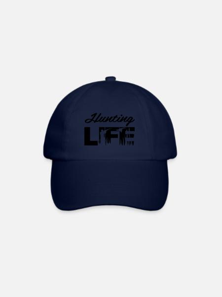 Hunting Life - Baseballkappe - Blau/Blau