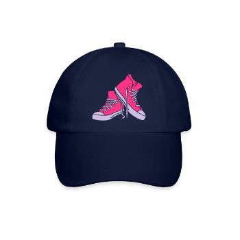 coole Vintage Schuhe - Baseballkappe - Blau/Blau - Vorne