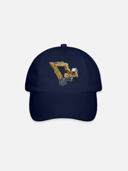Alter Bagger - Baseballkappe - Blau/Blau