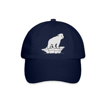 Eisbaer - Baseballkappe - Blau/Blau - Vorne