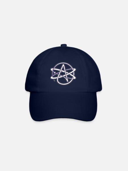 Atheist Symbol - Baseballkappe - Blau/Blau