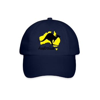 australia australien - Baseballkappe - Blau/Blau - Vorne