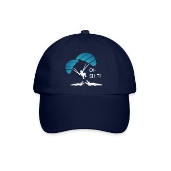Paragliding - Baseballkappe - Blau/Blau - Vorne