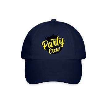 party crew - Baseballkappe - Blau/Blau - Vorne