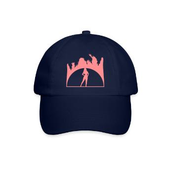 Frau Sexy Urlaub - Baseballkappe - Blau/Blau - Vorne