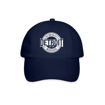 Detroit - Baseballkappe - Blau/Blau - Vorne