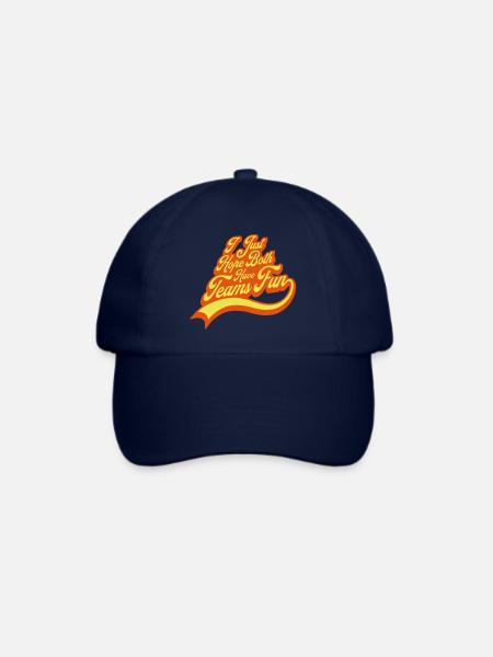 Both Teams Have Fun - Baseballkappe - Blau/Blau