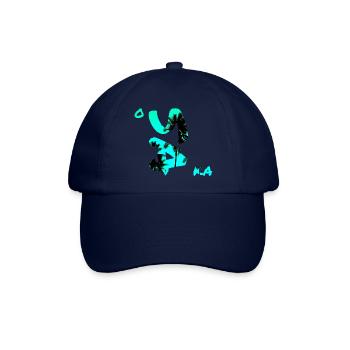 Osaka - Baseballkappe - Blau/Blau - Vorne