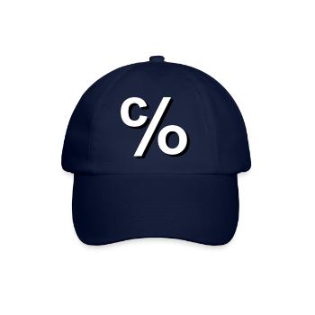 CEO Domains - Baseballkappe - Blau/Blau - Vorne