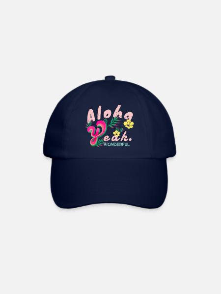 Strandtag - -Aloha - Baseballkappe - Blau/Blau