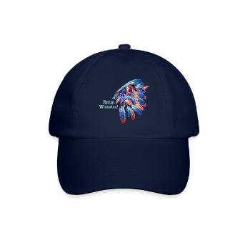 rettet winnetou,winnetou,indianer,häuptling - Baseballkappe - Blau/Blau - Vorne